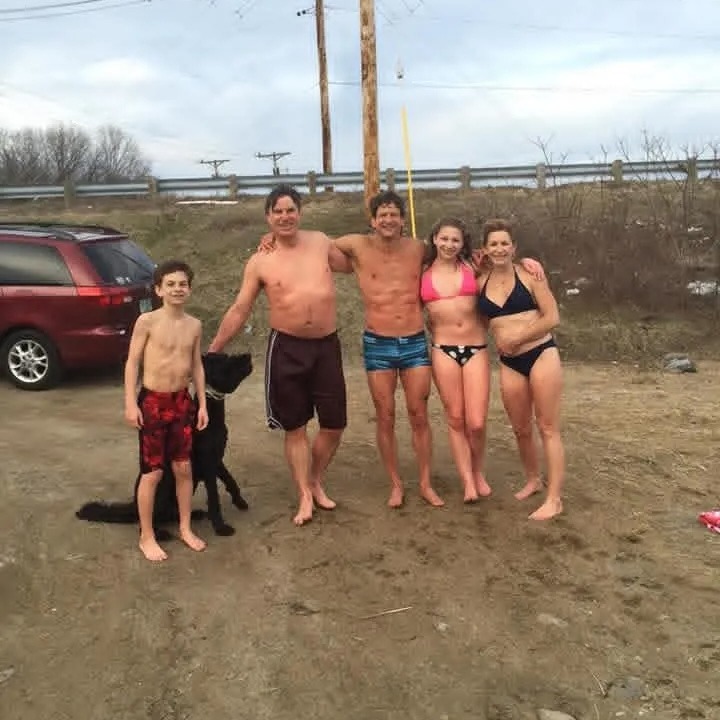 Cold immersion group session